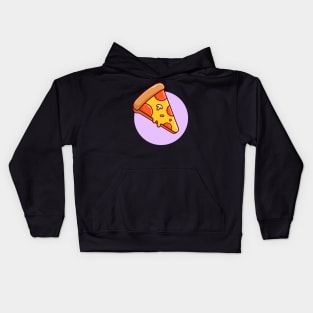 Slice Of Pizza (3) Kids Hoodie
